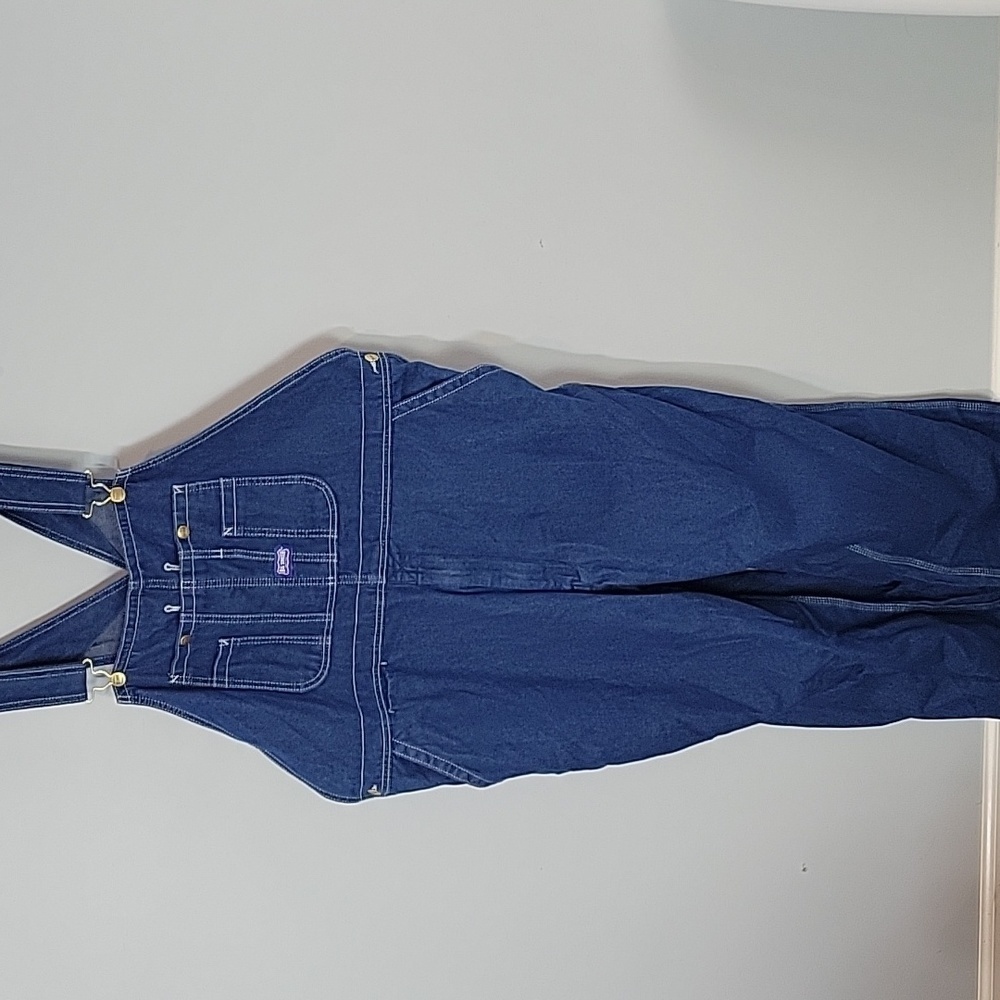 Big Smith Denim Overalls 44x28 Men's
